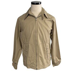 Vintage McGregor 80s Mens Beige Fashion Outerwear Jacket Small